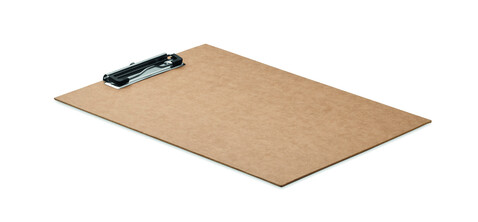 DIN A4 Klemmbrett - Beige bedrucken, Art.-Nr. MO2887-13