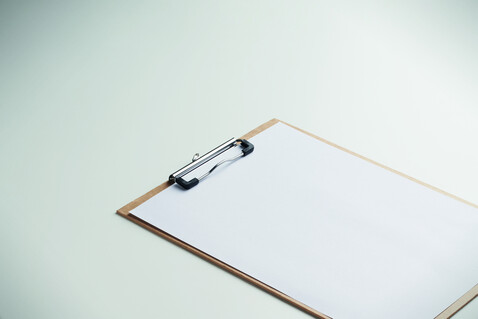 DIN A4 Klemmbrett - Beige bedrucken, Art.-Nr. MO2887-13