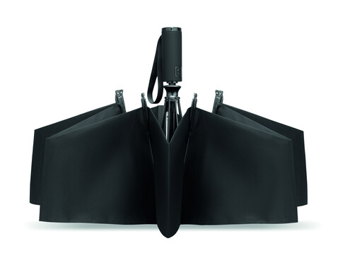 23" Regenschirm - Schwarz bedrucken, Art.-Nr. MO2925-03