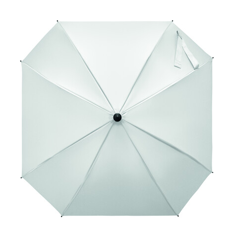 23'' Regenschirm quadratisch - Weiß bedrucken, Art.-Nr. MO2926-06
