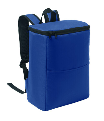 Kühlrucksack 600D RPET - Blau bedrucken, Art.-Nr. MO2972-04 Kühlrucksack 600D RPET - Blau bedrucken, Art.-Nr. MO2972-04