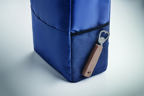 Kühlrucksack 600D RPET - Blau bedrucken, Art.-Nr. MO2972-04 Kühlrucksack 600D RPET - Blau bedrucken, Art.-Nr. MO2972-04