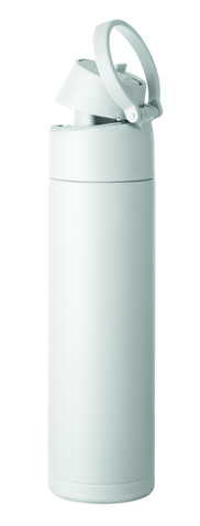 Doppelwandige Flasche 500 ml - Weiß bedrucken, Art.-Nr. MO2988-06 Doppelwandige Flasche 500 ml - Weiß bedrucken, Art.-Nr. MO2988-06