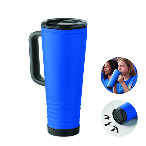 Doppelwandiger Becher 700ml - Königsblau bedrucken, Art.-Nr. MO2995-37