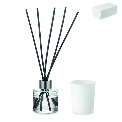 Raumduft Vanille-Aroma - Weiß bedrucken, Art.-Nr. MO3118-06