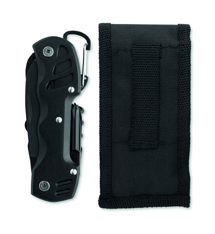 13in1-Multitool-Messer - Schwarz bedrucken, Art.-Nr. MO3130-03 13in1-Multitool-Messer - Schwarz bedrucken, Art.-Nr. MO3130-03