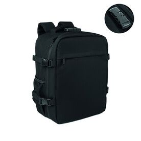15&amp;quot; Laptop-Rucksack 20L - Schwarz bedrucken, Art.-Nr. MO3137-03