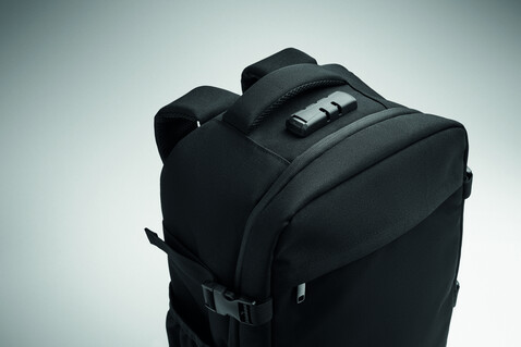 15" Laptop-Rucksack 20L - Schwarz bedrucken, Art.-Nr. MO3137-03 15" Laptop-Rucksack 20L - Schwarz bedrucken, Art.-Nr. MO3137-03
