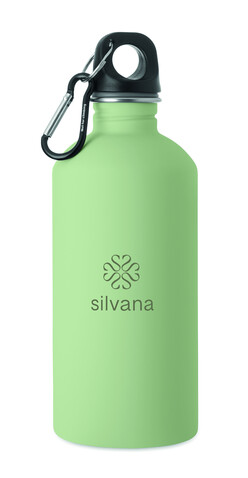 Einwandige Trinkflasche 500ml - Mintgrün bedrucken, Art.-Nr. MO3168-77 Einwandige Trinkflasche 500ml - Mintgrün bedrucken, Art.-Nr. MO3168-77