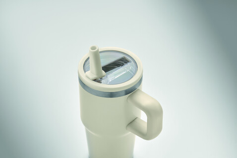 Doppelwandiger Trinkbecher 500ml - Beige bedrucken, Art.-Nr. MO3170-13 Doppelwandiger Trinkbecher 500ml - Beige bedrucken, Art.-Nr. MO3170-13