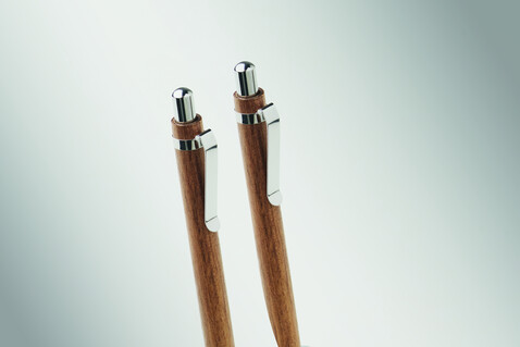 Schreibgeräte-Set Akazienholz - Holz bedrucken, Art.-Nr. MO3173-40 Schreibgeräte-Set Akazienholz - Holz bedrucken, Art.-Nr. MO3173-40