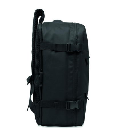 Rucksack in Kabinengröße - Schwarz bedrucken, Art.-Nr. MO3195-03 Rucksack in Kabinengröße - Schwarz bedrucken, Art.-Nr. MO3195-03