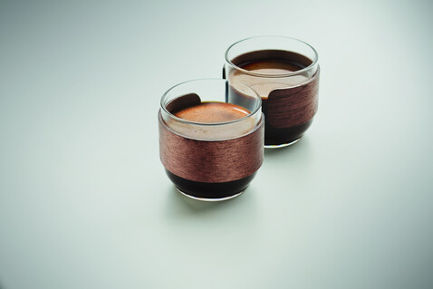 Kaffeegläser-Set - Holz bedrucken, Art.-Nr. MO3197-40 Kaffeegläser-Set - Holz bedrucken, Art.-Nr. MO3197-40