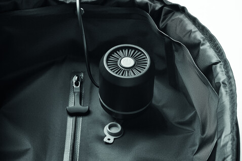 Rucksack mit Vakuumbeutel - Marineblau bedrucken, Art.-Nr. MO3198-85 Rucksack mit Vakuumbeutel - Marineblau bedrucken, Art.-Nr. MO3198-85