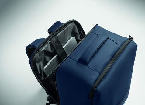 Rucksack mit Vakuumbeutel - Marineblau bedrucken, Art.-Nr. MO3198-85 Rucksack mit Vakuumbeutel - Marineblau bedrucken, Art.-Nr. MO3198-85