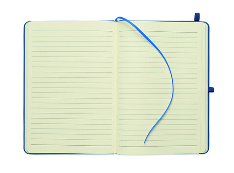 DIN A5 Notizbuch mit Kuli - Blau bedrucken, Art.-Nr. MO3199-04