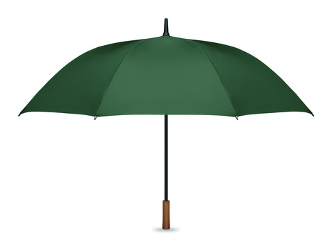 27" Regenschirm Holzgriff - Grün bedrucken, Art.-Nr. MO3220-09
