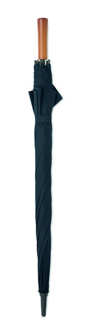 27" Regenschirm Holzgriff - Blau bedrucken, Art.-Nr. MO3220-04