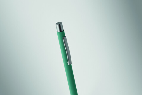Druckkugelschreiber recy. Alu - Grün bedrucken, Art.-Nr. MO3222-09 Druckkugelschreiber recy. Alu - Grün bedrucken, Art.-Nr. MO3222-09
