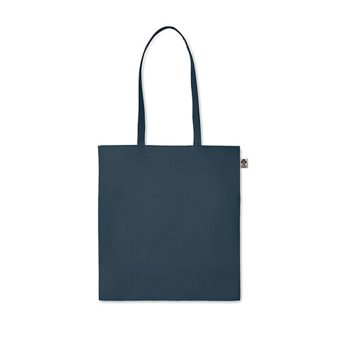 Organic-Cotton Einkaufstasche - Marineblau bedrucken, Art.-Nr. MO6189-85