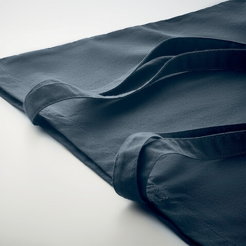 Organic-Cotton Einkaufstasche - Marineblau bedrucken, Art.-Nr. MO6189-85