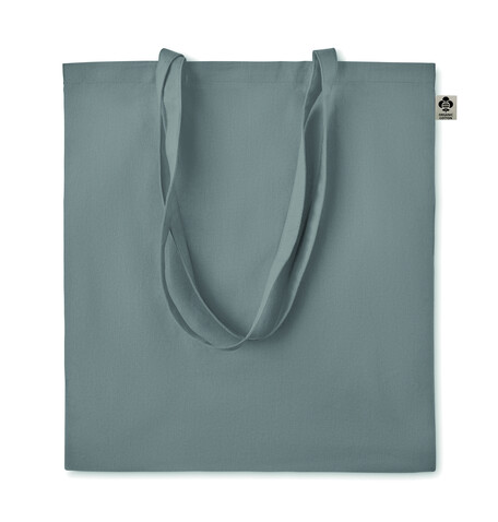 Organic-Cotton Einkaufstasche - Grau bedrucken, Art.-Nr. MO6189-07 Organic-Cotton Einkaufstasche - Grau bedrucken, Art.-Nr. MO6189-07