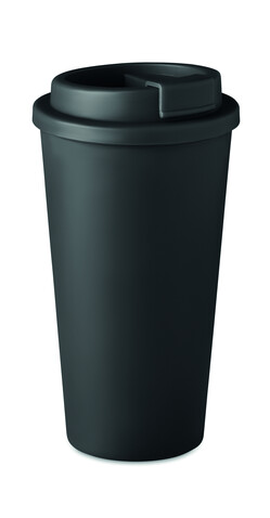 Doppelwandiger Becher 450ml - Schwarz bedrucken, Art.-Nr. MO6244-03 Doppelwandiger Becher 450ml - Schwarz bedrucken, Art.-Nr. MO6244-03