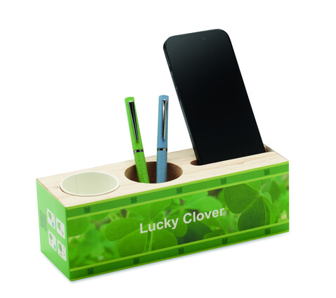 Organizer mit Pflanz-Set - Holz bedrucken, Art.-Nr. MO6408-40 Organizer mit Pflanz-Set - Holz bedrucken, Art.-Nr. MO6408-40