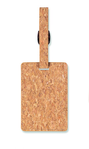 Gepäckanhänger Kork - Beige bedrucken, Art.-Nr. MO6418-13 Gepäckanhänger Kork - Beige bedrucken, Art.-Nr. MO6418-13