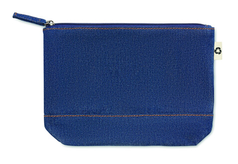 Denim Kosmetiktasche - Blau bedrucken, Art.-Nr. MO6421-04 Denim Kosmetiktasche - Blau bedrucken, Art.-Nr. MO6421-04