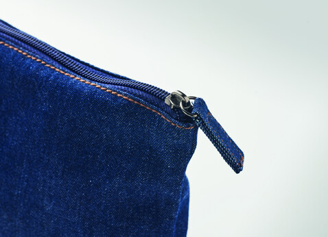 Denim Kosmetiktasche - Blau bedrucken, Art.-Nr. MO6421-04 Denim Kosmetiktasche - Blau bedrucken, Art.-Nr. MO6421-04