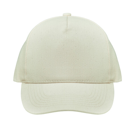 Cap organic cotton 250 g/m² - Beige bedrucken, Art.-Nr. MO6432-13