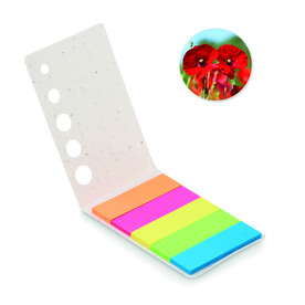Samenpapier Markerblock - Weiß bedrucken, Art.-Nr. MO6511-06