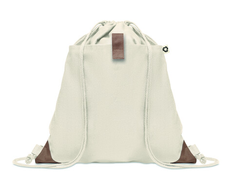 Beutel mit Kordelzug - Beige bedrucken, Art.-Nr. MO6550-13 Beutel mit Kordelzug - Beige bedrucken, Art.-Nr. MO6550-13