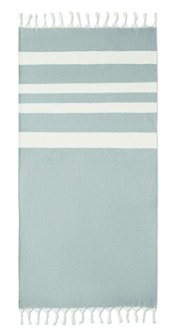 Hamman handdoek 140 gr/m² - Steingrau bedrucken, Art.-Nr. MO6554-15