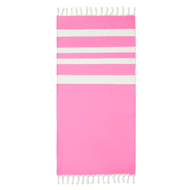 Hamman handdoek 140 gr/m² - Rot bedrucken, Art.-Nr. MO6554-05