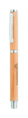 Gelschreiber Bambus - Holz bedrucken, Art.-Nr. MO6558-40 Gelschreiber Bambus - Holz bedrucken, Art.-Nr. MO6558-40