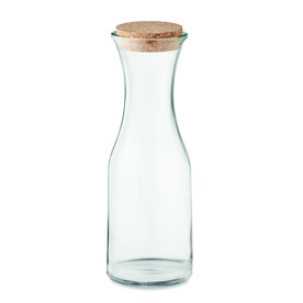 Karaffe aus recyceltem Glas 1L - Transparent bedrucken, Art.-Nr. MO6655-22