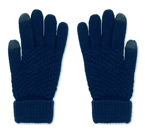 Touchscreen Handschuhe RPET - Marineblau bedrucken, Art.-Nr. MO6667-85 Touchscreen Handschuhe RPET - Marineblau bedrucken, Art.-Nr. MO6667-85