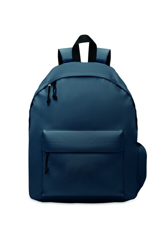 Rucksack 600D RPET-Polyester - Blau bedrucken, Art.-Nr. MO6703-04 Rucksack 600D RPET-Polyester - Blau bedrucken, Art.-Nr. MO6703-04
