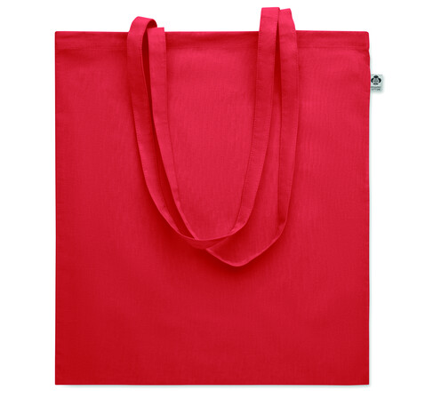 Einkaufstasche Organic Cotton - Rot bedrucken, Art.-Nr. MO6711-05 Einkaufstasche Organic Cotton - Rot bedrucken, Art.-Nr. MO6711-05