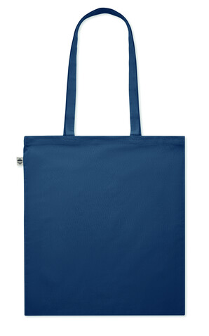 Einkaufstasche Organic Cotton - Blau bedrucken, Art.-Nr. MO6711-04