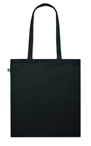Einkaufstasche Organic Cotton - Schwarz bedrucken, Art.-Nr. MO6711-03