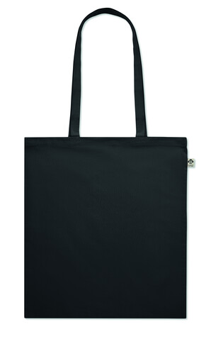 Einkaufstasche Organic Cotton - Schwarz bedrucken, Art.-Nr. MO6711-03