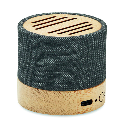 Wireless Lautsprecher - Schwarz bedrucken, Art.-Nr. MO6847-03 Wireless Lautsprecher - Schwarz bedrucken, Art.-Nr. MO6847-03
