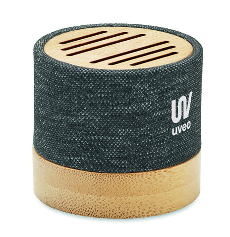 Wireless Lautsprecher - Schwarz bedrucken, Art.-Nr. MO6847-03 Wireless Lautsprecher - Schwarz bedrucken, Art.-Nr. MO6847-03