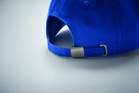 Baseball cap 5 panels 260g/m² - Königsblau bedrucken, Art.-Nr. MO6875-37 Baseball cap 5 panels 260g/m² - Königsblau bedrucken, Art.-Nr. MO6875-37