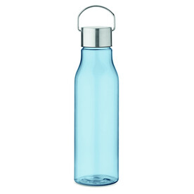 Trinkflasche RPET 600 ml - Transparent Hellblau bedrucken, Art.-Nr. MO6976-52