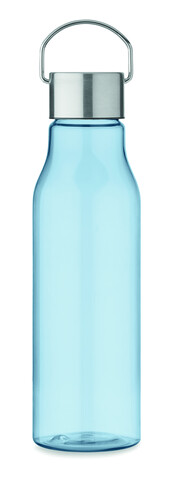 Trinkflasche RPET 600 ml - Transparent Hellblau bedrucken, Art.-Nr. MO6976-52 Trinkflasche RPET 600 ml - Transparent Hellblau bedrucken, Art.-Nr. MO6976-52