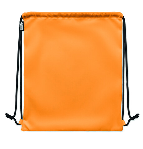 Großer Beutel mit Kordelzug - Orange bedrucken, Art.-Nr. MO6997-10